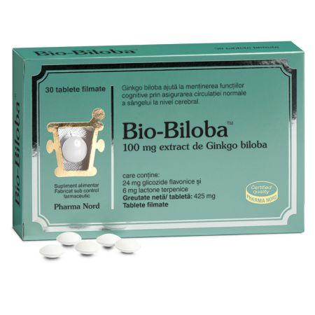 Bio-Biloba, 30 tablete, Pharma Nord