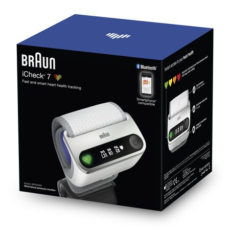 Tensiometru pentru incheietura cu Bluetooth, BPW4500, Braun 683981