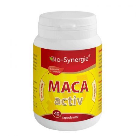 Maca activ, 400 mg, 40 capsule, Bio Synergie