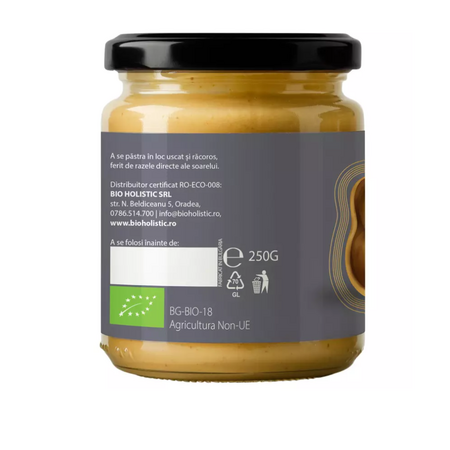 Crema de arahide fara gluten Crunchy Bio, 250 g, Obio 667668