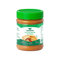Pasta de arahide fara zahar, 375 gr, Sanovita