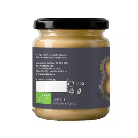 Crema de arahide smooth Bio, 250 g, Obio 667663