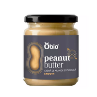 Crema de arahide smooth Bio, 250 g, Obio