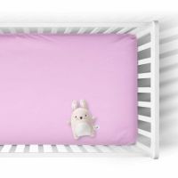 Cearceaf cu elastic, 95x65 cm, Lila, Tuxi