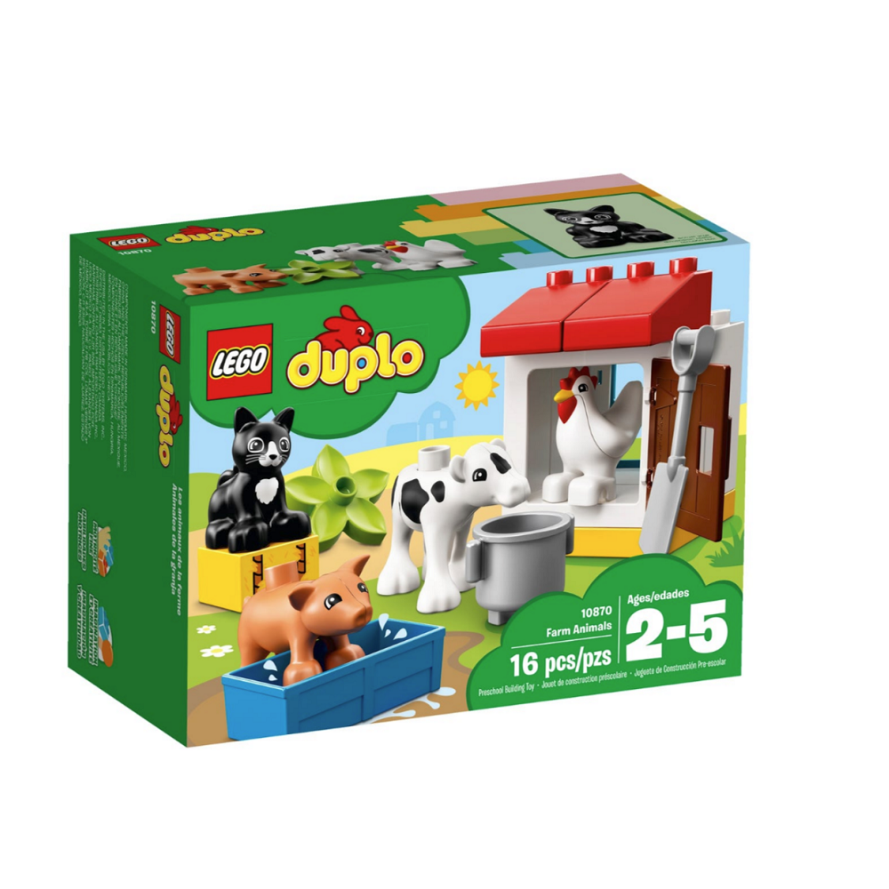 Joc de constructie Animalele de la ferma, L10870, Lego Duplo