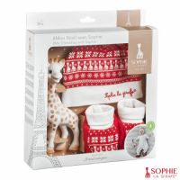 Set Sophie la girafe Craciunul meu cu Sophie, +0 luni, Vulli