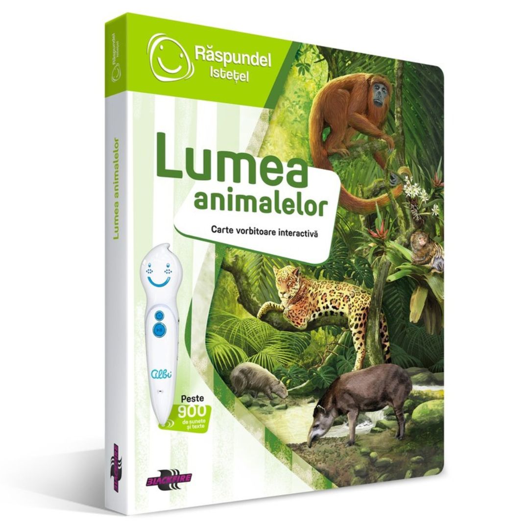 Carte interactiva Lumea Animalelor, +6 ani, Raspundel Istetel