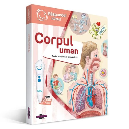 Carte interactiva, Corpul uman