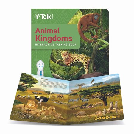 Carte interactiva, +5 ani, World Of Animals, Raspundel Istetel 530303