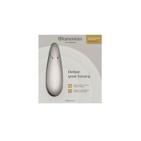 Vibrator pentru clitoris Premium 2, Gri, Womanizer 531107