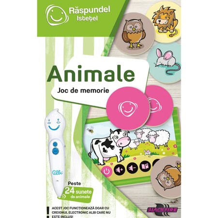 Joc de memorie, +3 ani, Animale, Raspundel Istetel 530320
