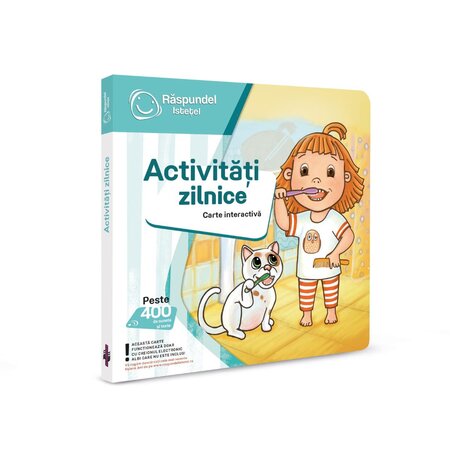 Carte interactiva Activitati Zilnice, +2 ani, Raspundel Istetel 530339