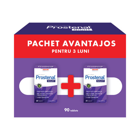 Pachet Prostenal Night, 60 + 30 tablete, Walmark
