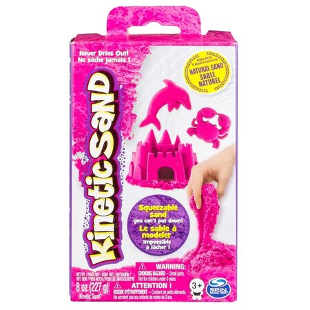 Rezerva nisip kinetic, Roz, 226 g, Kinetic Sand 530371