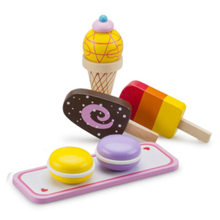 Set creativ de inghetata, 3 ani+, New Classic Toys 530603