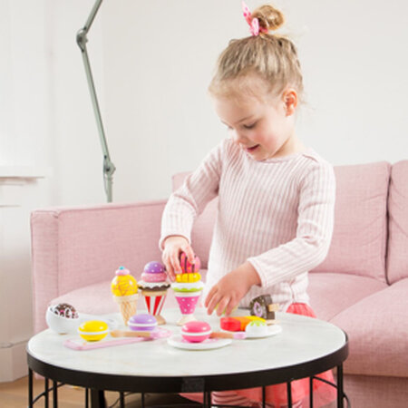 Set creativ de inghetata, 3 ani+, New Classic Toys 530602