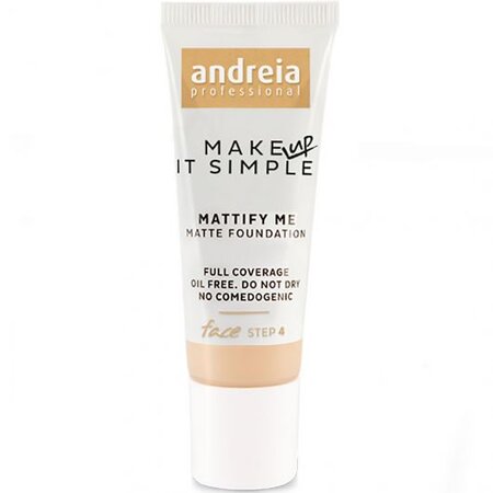 Fond de ten mat Matiffy Me 04.1, 25 ml, Andreia Makeup 530993