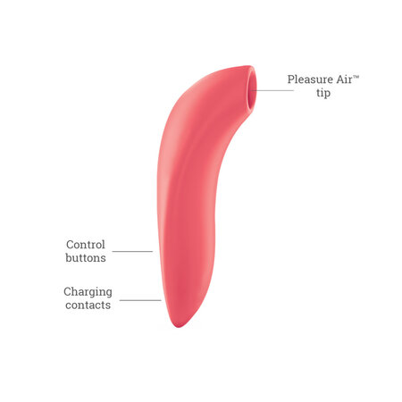 Vibrator pentru clitoris Melt, Roz