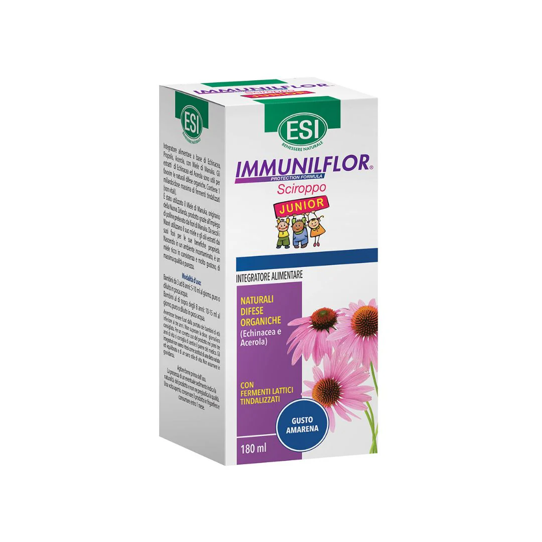 Immunilflor Junior sirop, 3 ani+, 180 ml, ESI