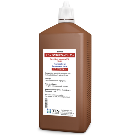 Apa oxigenata 3%, 1000 m