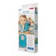 Bavetica din silicon moale cu buzunar colector Eat`n Tidy, 3 luni+, Albastra, Reer 531488