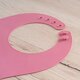 Bavetica din silicon moale cu buzunar colector Eat`n Tidy, 3 luni+, Roz, Reer 531506