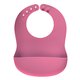 Bavetica din silicon moale cu buzunar colector Eat`n Tidy, 3 luni+, Roz, Reer 531505