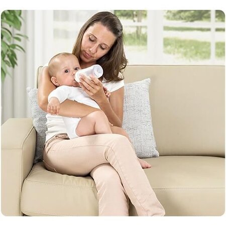 Recipient cu 3 compartimente pentru lapte praf, 0 luni+, Reer 531514
