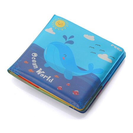 Carticica de baie plutitoare MyHappyBath Book, 6 luni+, Reer 531538