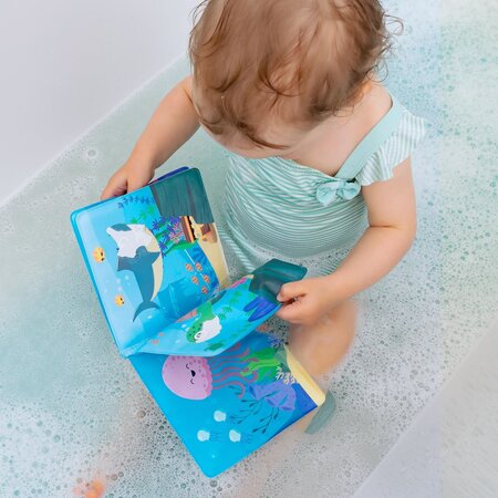 Carticica de baie plutitoare MyHappyBath Book, 6 luni+, Reer 531532