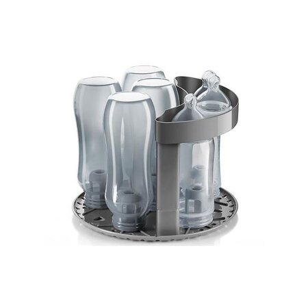 Sterilizator VapoMat S cu abur pentru biberoane, Gri, Reer 531623