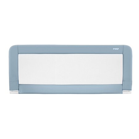 Bariera protectie anticadere din pat, 100 cm, Albastru/Gri