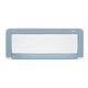 Bariera protectie anticadere din pat, 100x50 cm, Albastru/Gri, Reer 531666