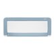 Bariera protectie anticadere din pat, 100x50 cm, Albastru/Gri, Reer 531661