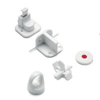 Incuietoare magnetica pentru sertare si usi de dulap, Alb, 6-36 luni, 1 bucata, Reer