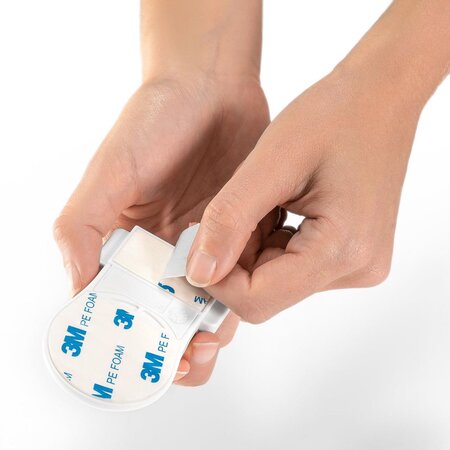 Set 3 sigurante pentru blocarea sertarelor si usilor de dulap, Reer 531739