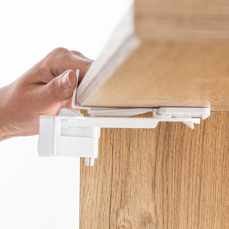 Set 2 sigurante pentru sertare, Alb, Reer 531777