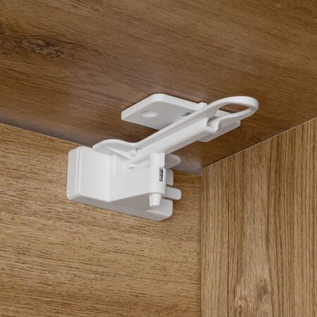 Set 2 sigurante pentru sertare, Alb, Reer 531779