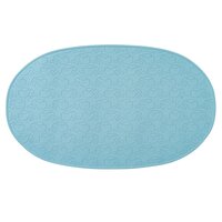 Covoras de baie antialunecare cu ventuze MyHappyBath Mat, 42 x 25 cm, Albastru, 76023, Reer