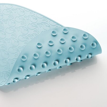 Covoras de baie antialunecare cu ventuze, 97x36 cm, Albastru, 76033, Reer 531819