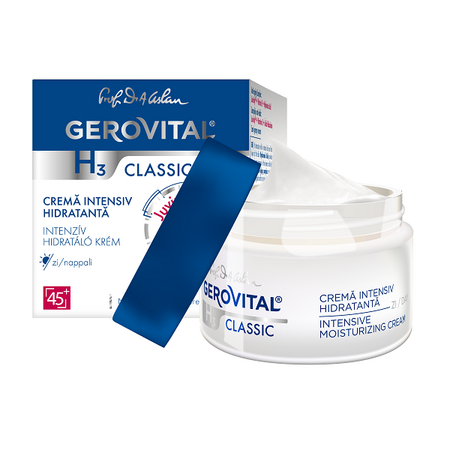 Crema intensiv hidratanta de zi H3 Classic, 50 ml