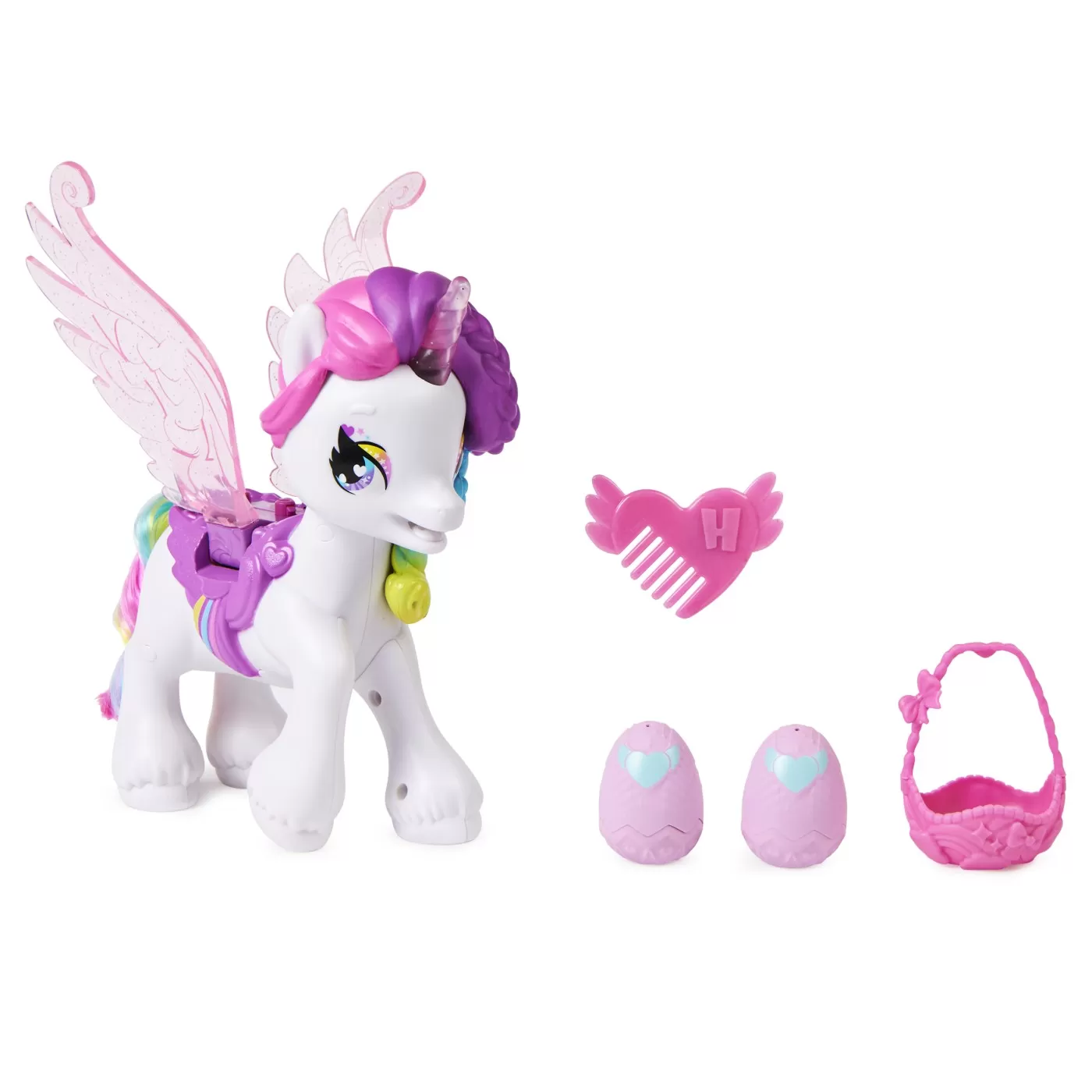 Unicornul cu aripi magice, 5 ani+, Hatchimals