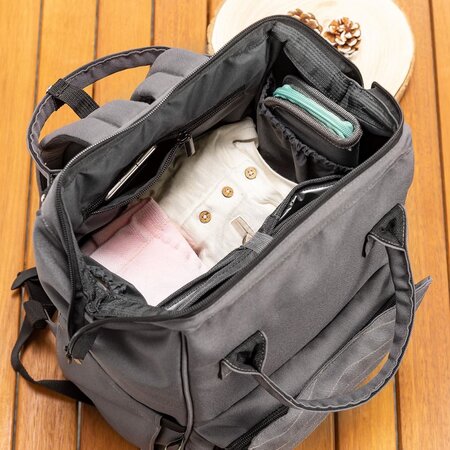 Rucsac multifunctional cu aleza pentru schimbat scutece, 84221, Reer 531977