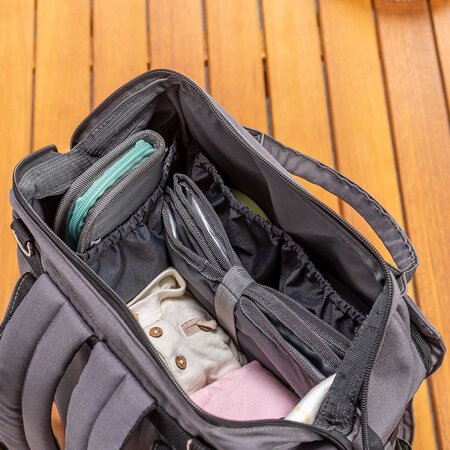 Rucsac multifunctional cu aleza pentru schimbat scutece, 84221, Reer 531969