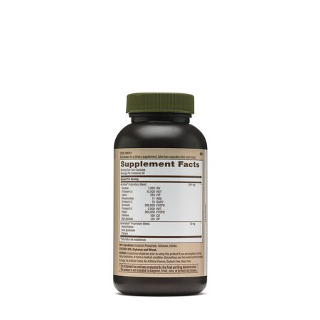Super enzime digestive Natural Brand, 100 capsule, GNC 509957