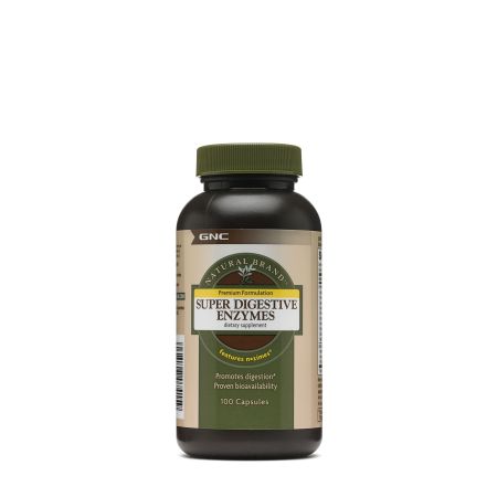 Super enzime digestive Natural Brand, 100 capsule