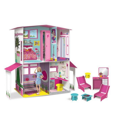 Casuta de Vis Barbie, +4 ani, Lisciani 532087