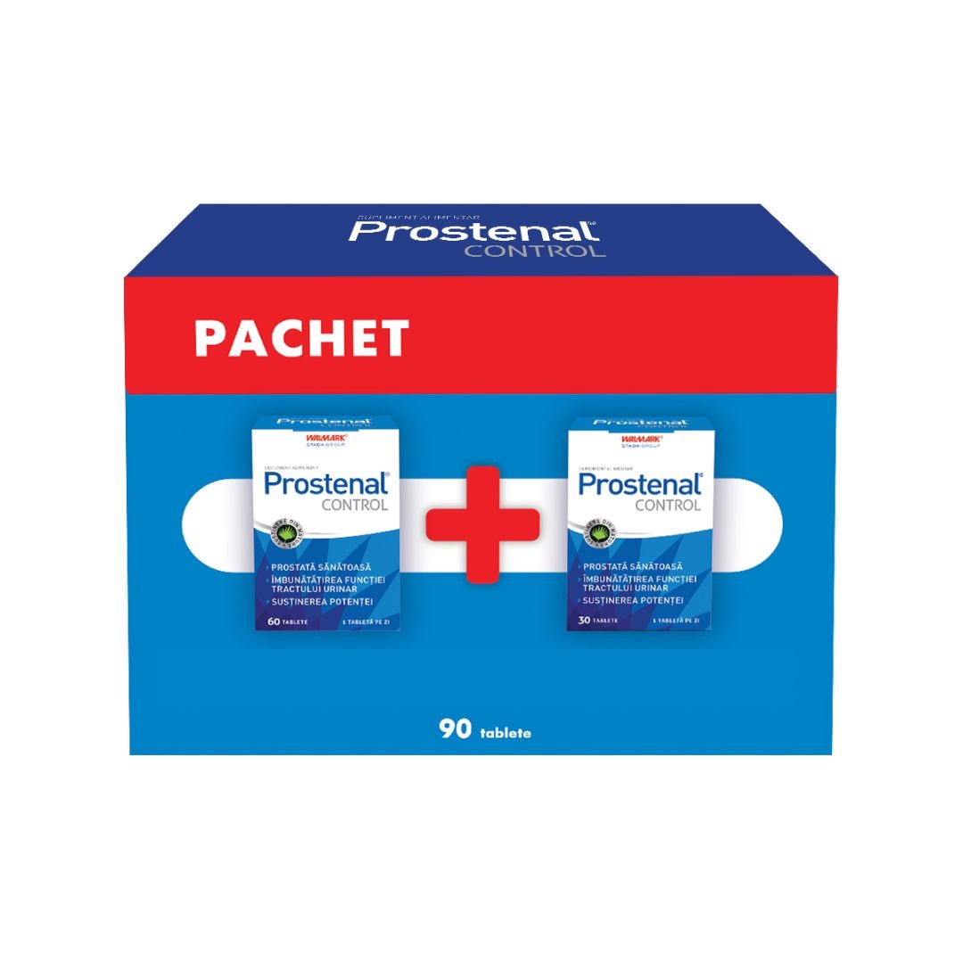 Pachet Prostenal Control, 60 + 30 tablete, Walmark