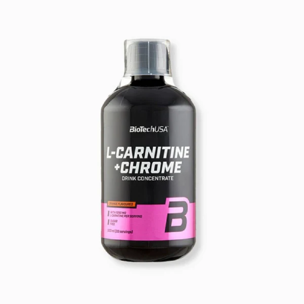 L-Carnitine Chrome 35000 orange, 500 ml, BioTech USA