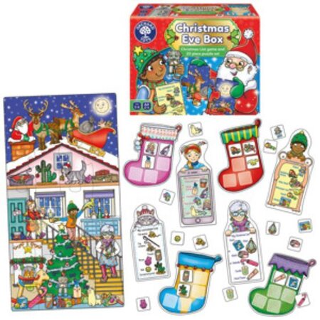 Joc educativ si puzzle, Ajunul Craciunului Christmas Eve Game, Orchard 532203